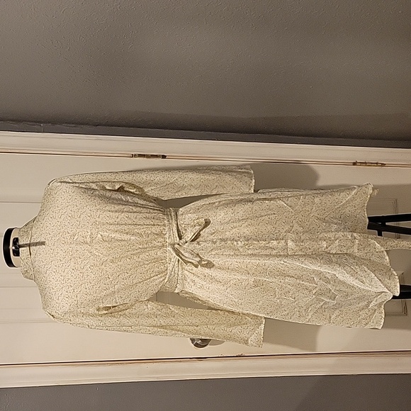 Camilla Pihl Women's XS Antigua Wrap Dress Yellow Flower Print New - Picture 14 of 14